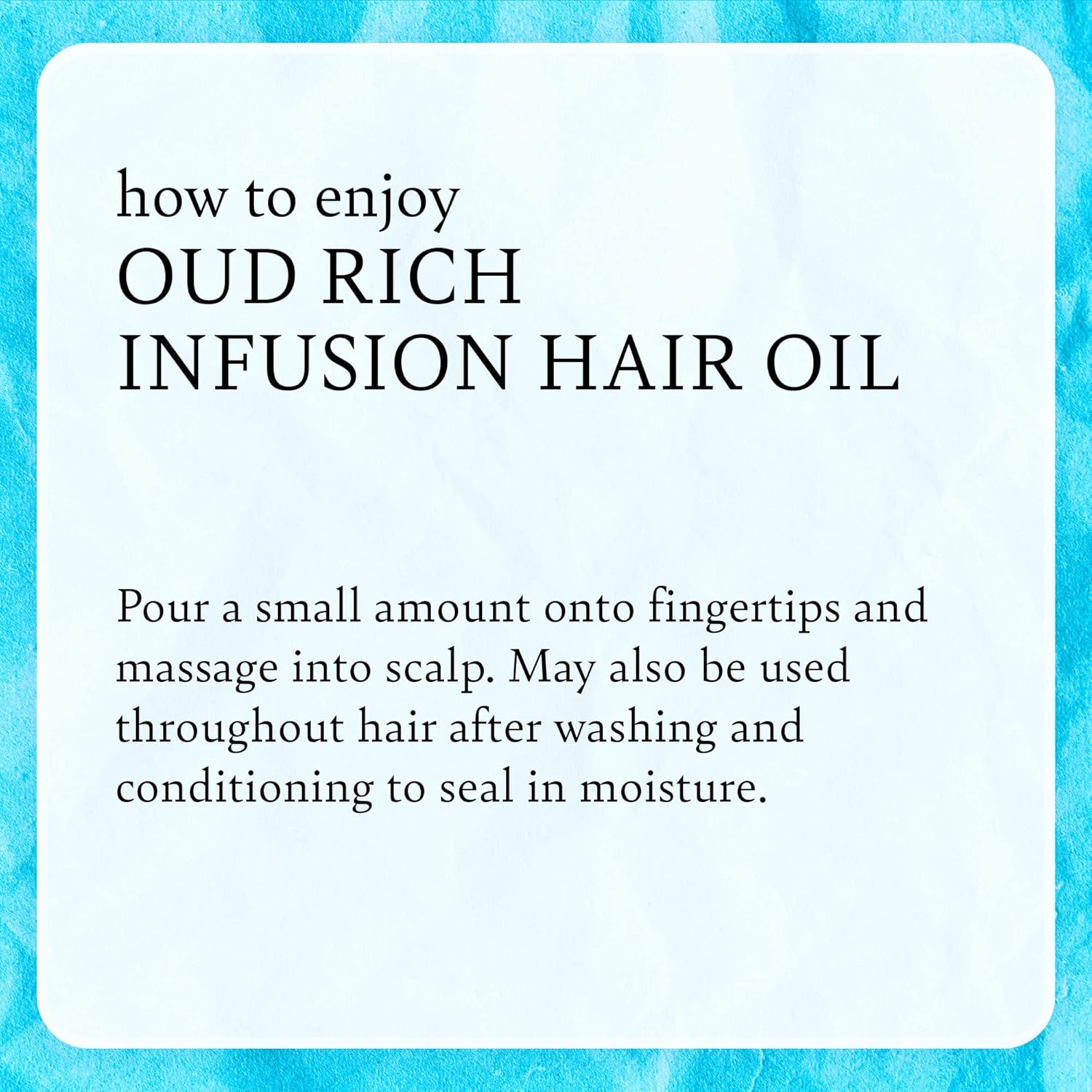 Camille Rose Oud Rich Infusion Hair Oil, for Dry Lifeless Tangled Hair, Detangles Smooths & Hydrates 4 fl oz x-pression