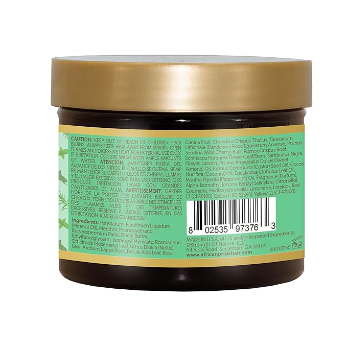African Pride Feel It Formula Hair Strengthening Balm - 4oz x-pression