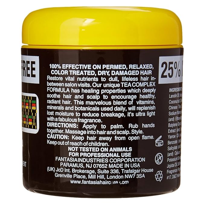 Fantasia Pure Tea Gro Hair Treatment, 5 Ounce, 142 g x-pression