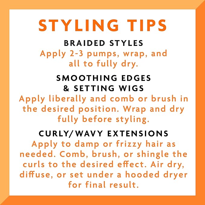 CANTU Protective Styles by Angela Set & Refresh Foam with Apple Cider Vinegar & Aloe, 8 Ounce, 237 ml x-pression