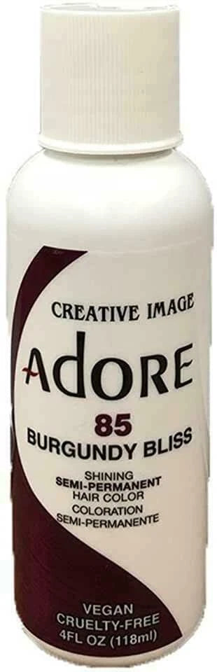 Adore Semi Permanent Hair Dye Alcohol Free Color | All Shades x-pression