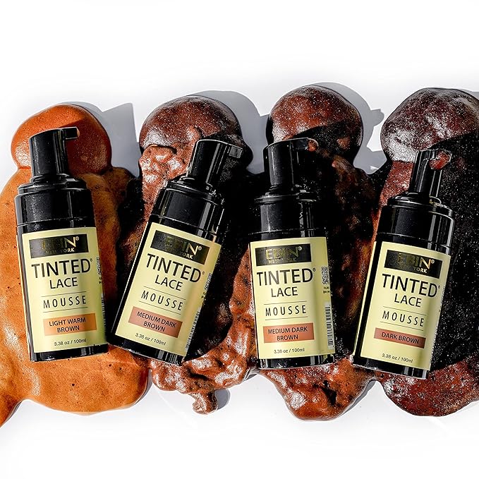 EBIN New York Tinted Lace Mousse, 3.38oz/ 100ml x-pression