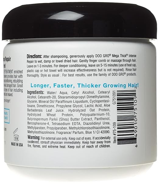 Doo Gro Mega Thick Rebuilding Intense Repair Thickening Treatment, 16 Ounce x-pression