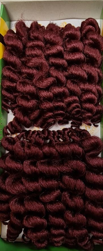 Angels Jamaican Bounce Crochet Hair Jumpy Wand Curl Crochet Braids Hair Synthetic x-pression