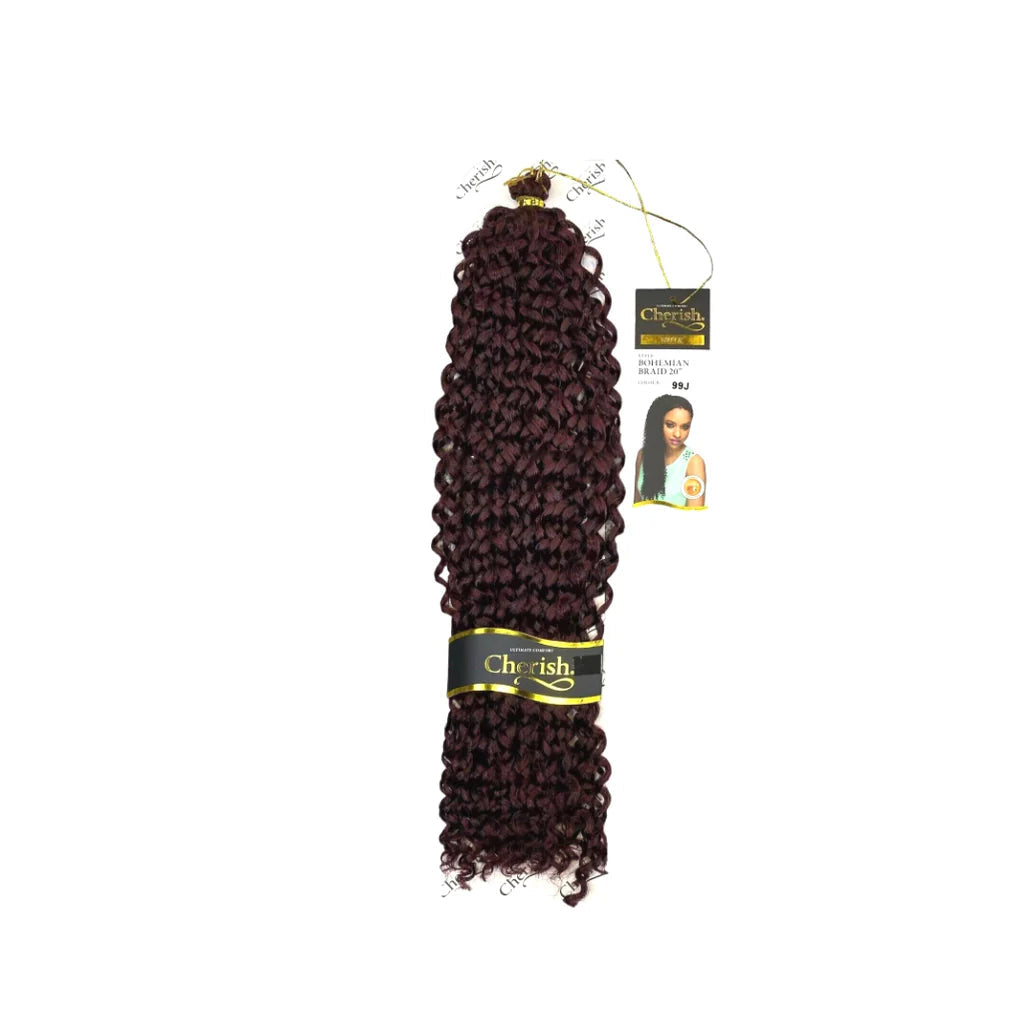 Cherish Bohemian Bulk 20'' Synthetic Hair Braids (All Colours) x-pression