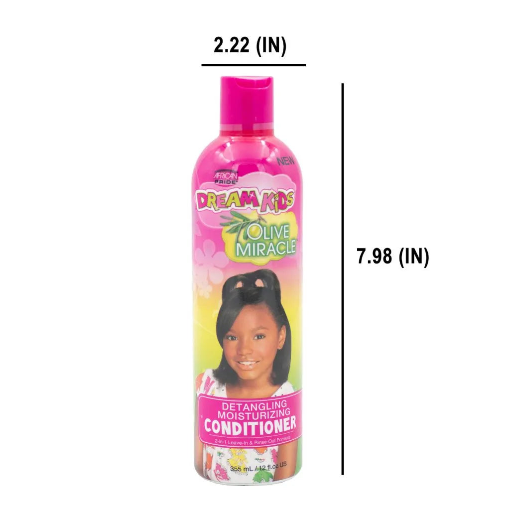 African Pride Dream Kids Detangling Moisturizing Conditioner, 12oz x-pression