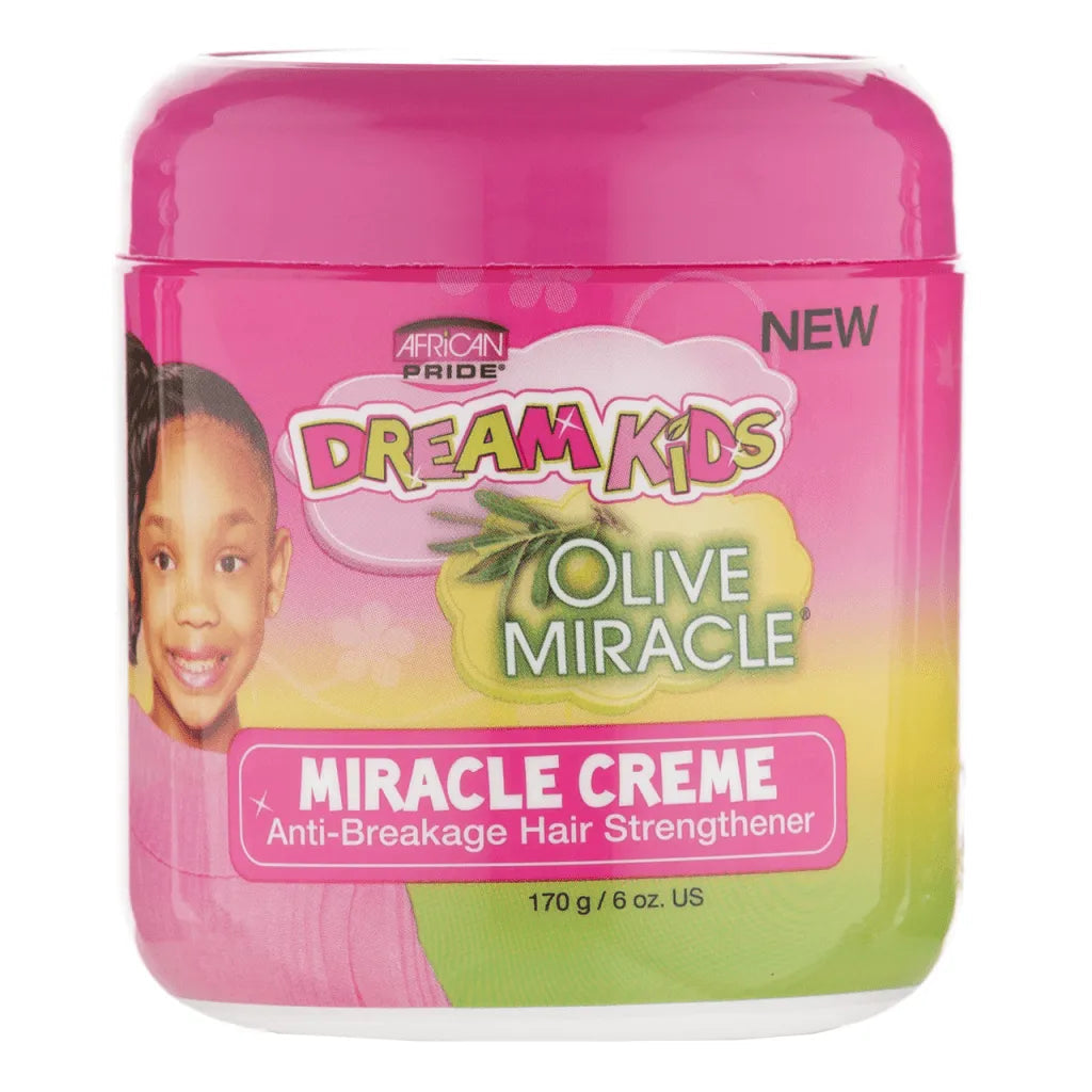 African Pride Dream Kids Olive Miracle Creme, 6 Ounce, 170 g x-pression