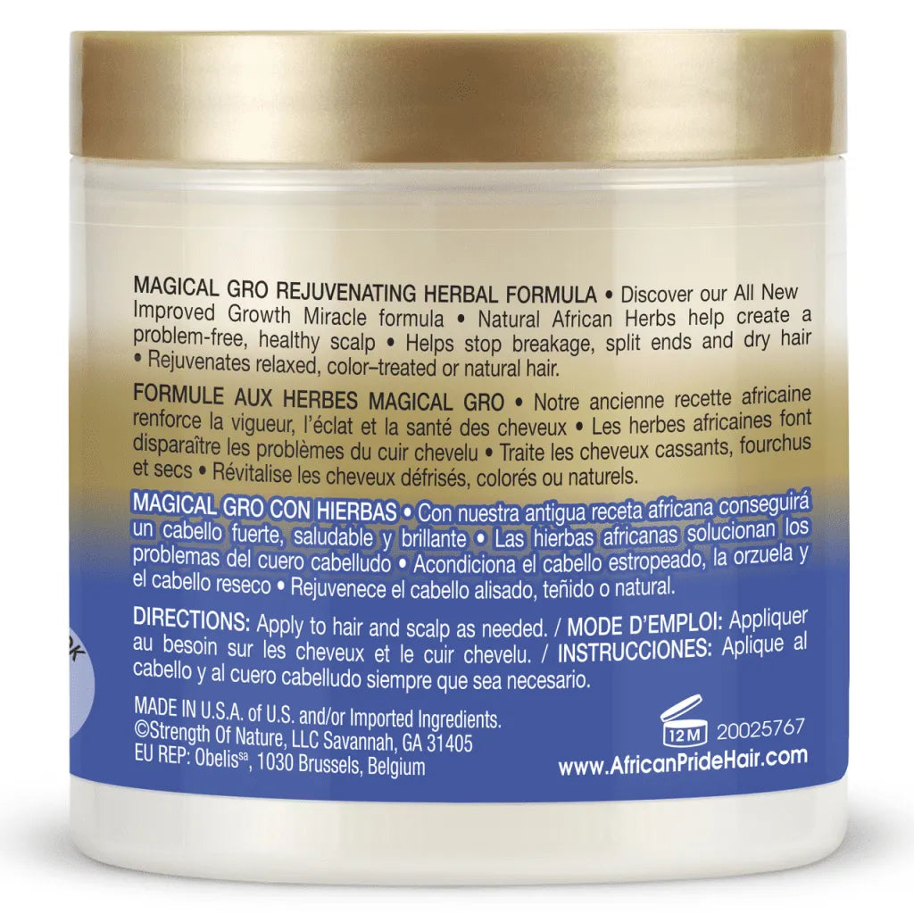 African Pride Magical Gro Rejuvenating Herbal Formula, 5.3oz x-pression