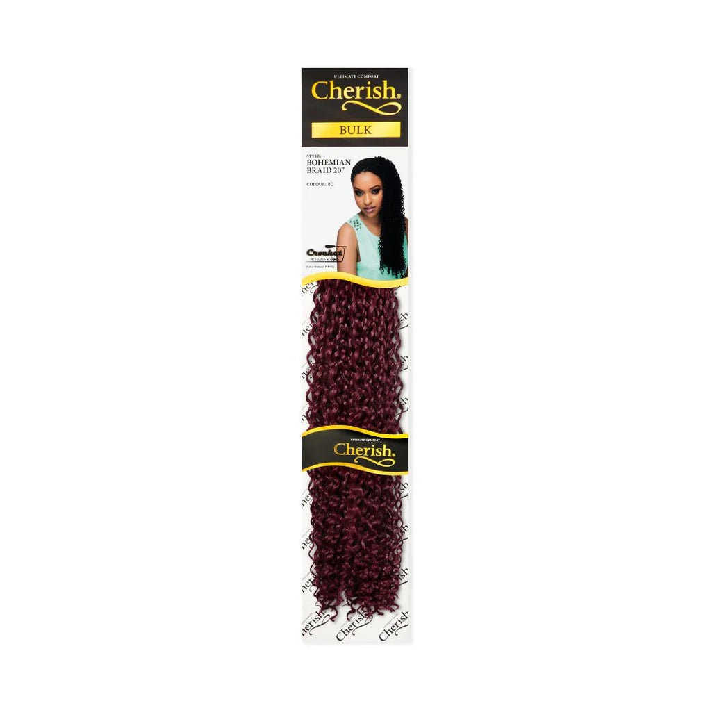 Cherish Bohemian Bulk 20'' Synthetic Hair Braids (All Colours) x-pression