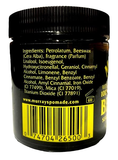 Murray's Pure Australian Black Bee Wax, 4 Ounce, 114 g x-pression