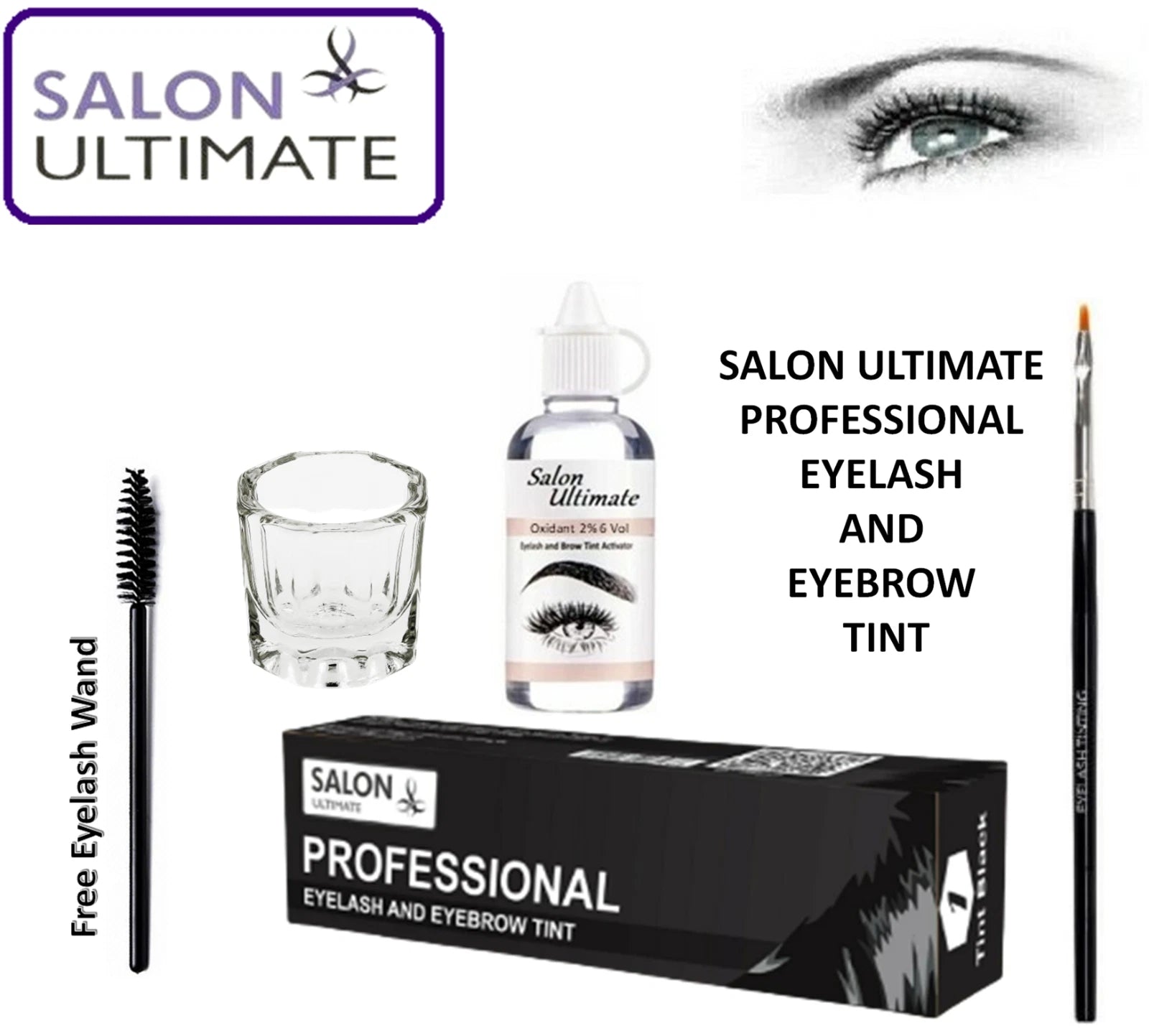 EYELASH EYEBROW TINT DYE TINTING LASH BROW PROFESSIONAL SALON ULTIMATE HIVE x-pression