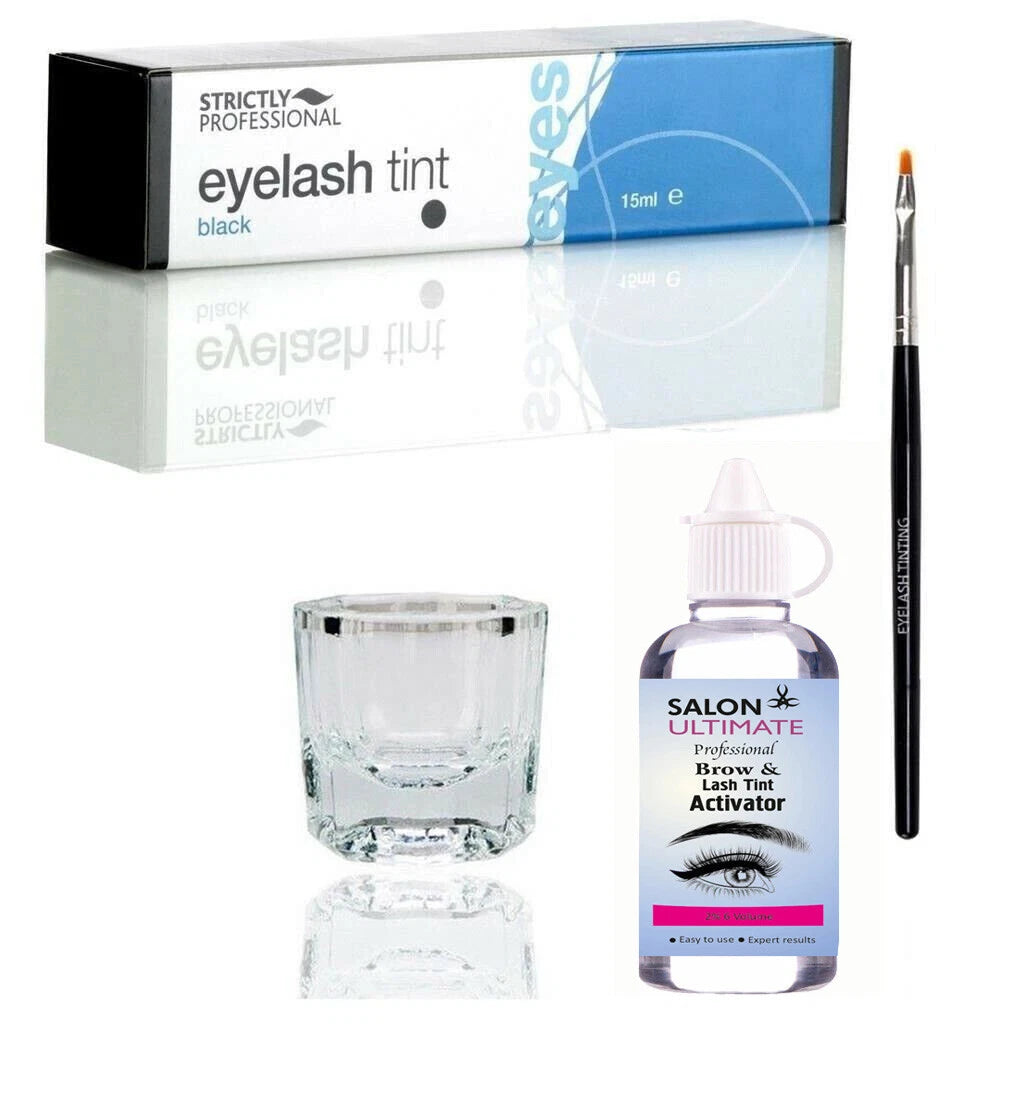 Strictly Professional Intensive Eyelash & Eyebrow Dye Tint Lash Kit Tinting Kit x-pression