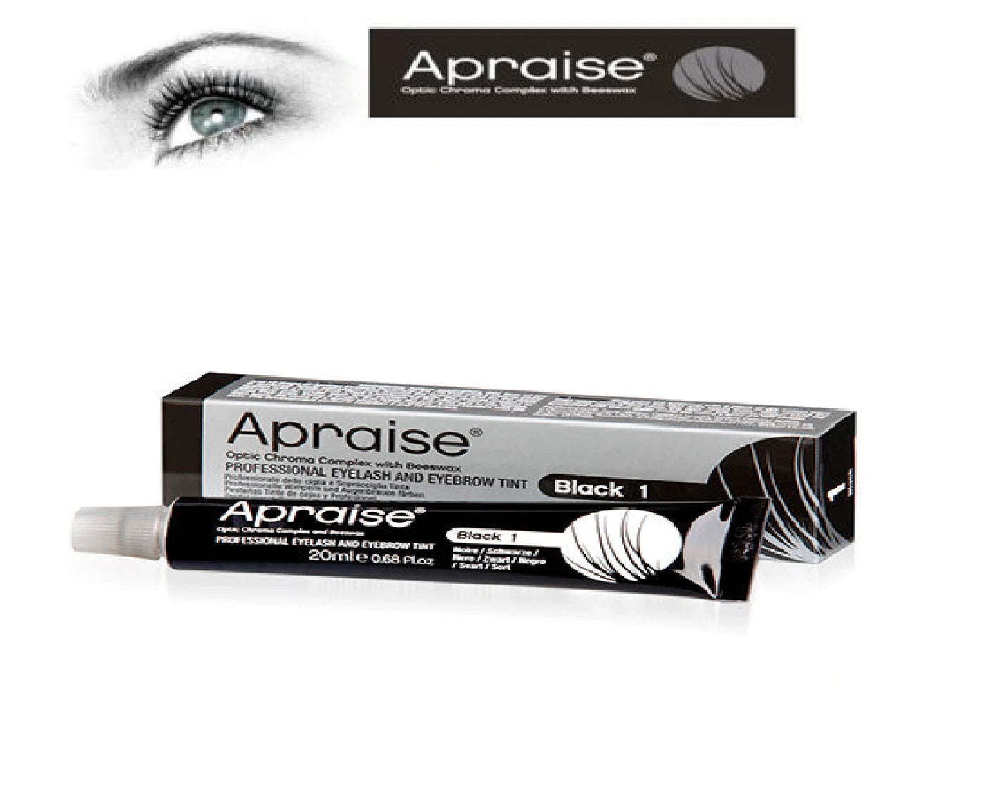 Apraise® Professional Eyelash & Eyebrow Tint Lash Full Kit x-pression