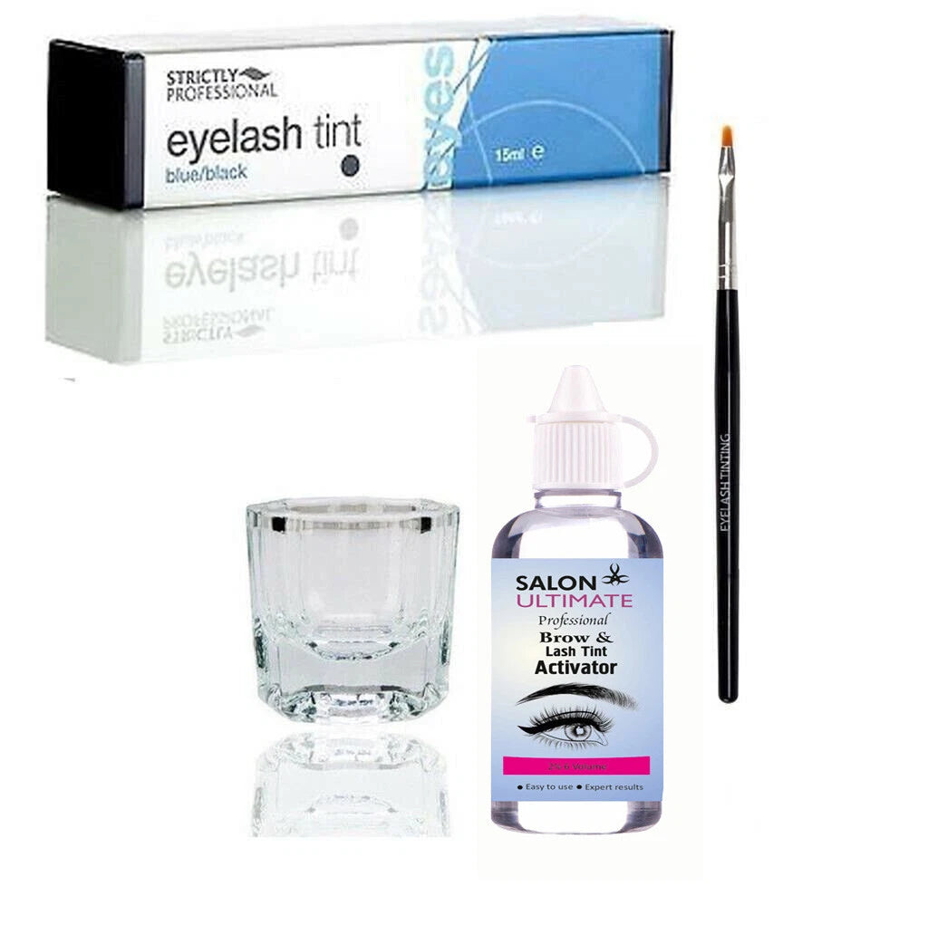 Strictly Professional Intensive Eyelash & Eyebrow Dye Tint Lash Kit Tinting Kit x-pression
