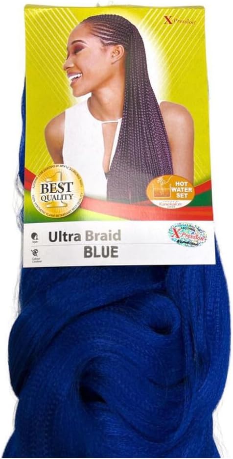 X-PRESSION Ultra Braiding Hair - Original Kanekalon, All Shade Available - 82'' x-pression