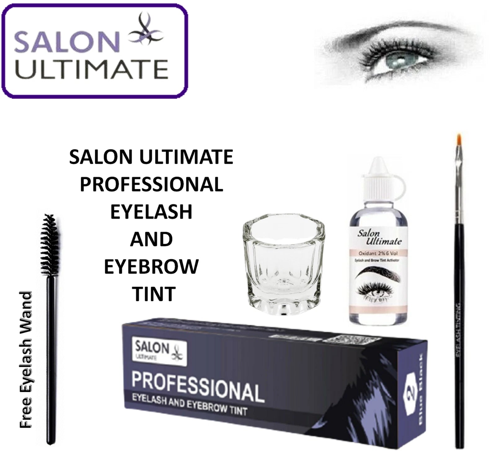EYELASH EYEBROW TINT DYE TINTING LASH BROW PROFESSIONAL SALON ULTIMATE HIVE x-pression