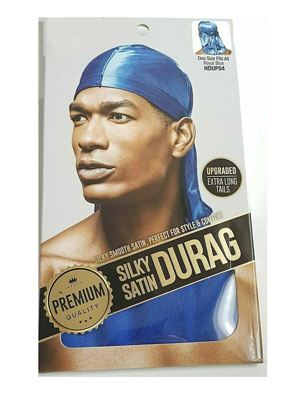 Silky Satin Durags for Men, Satin Doo Rag Head Wraps Long Tail Beanies Waves Headwraps Do Rags Cap x-pression