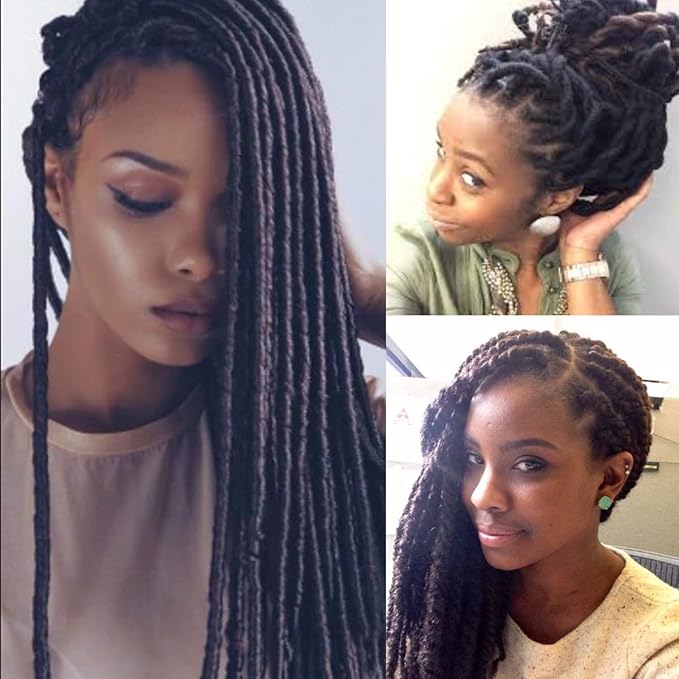 Brazilian Wool Hair Yarn For Braids Twist Faux Locks & Knitting