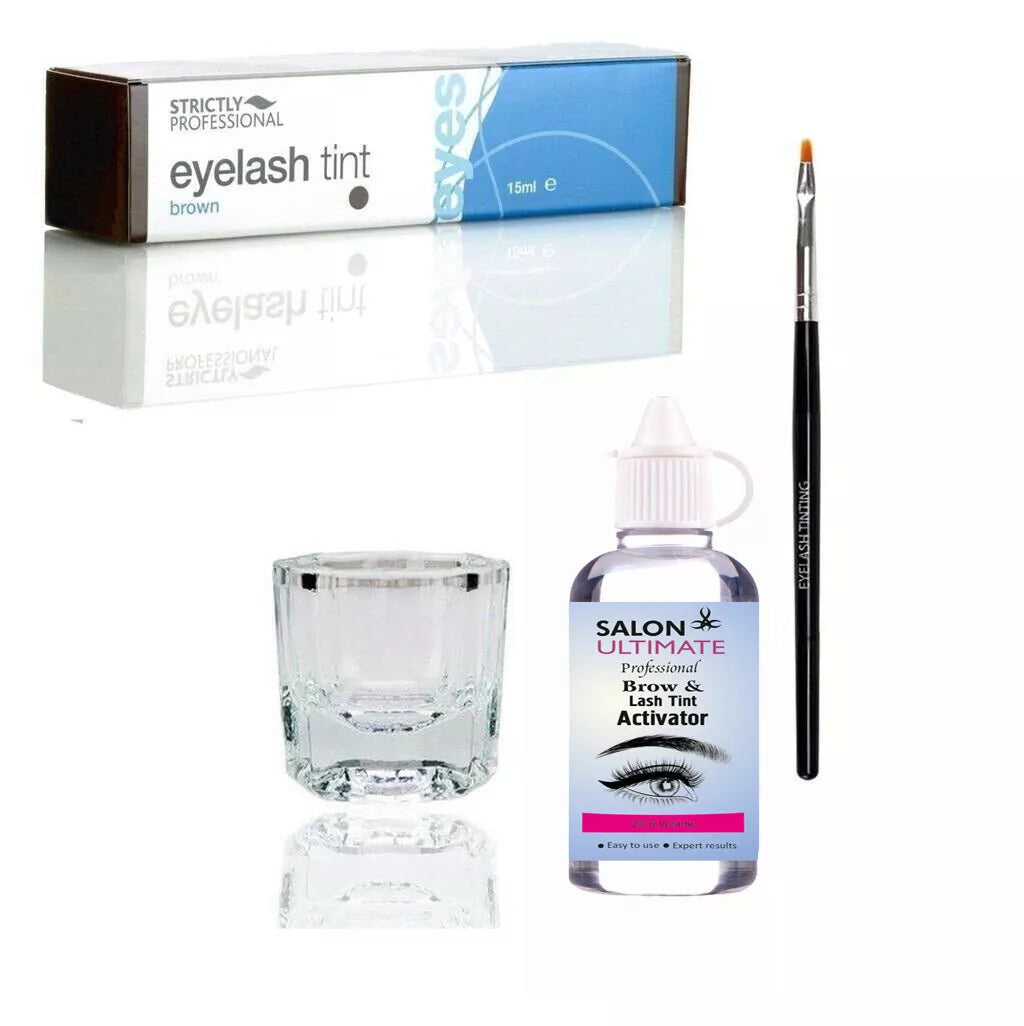 Strictly Professional Intensive Eyelash & Eyebrow Dye Tint Lash Kit Tinting Kit x-pression
