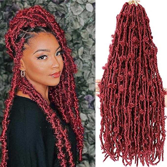 Cherish Bulk Butterfly Locs 12” & 18” - Pre-Looped Crochet Hair for Effortless & Stylish Faux Locs x-pression