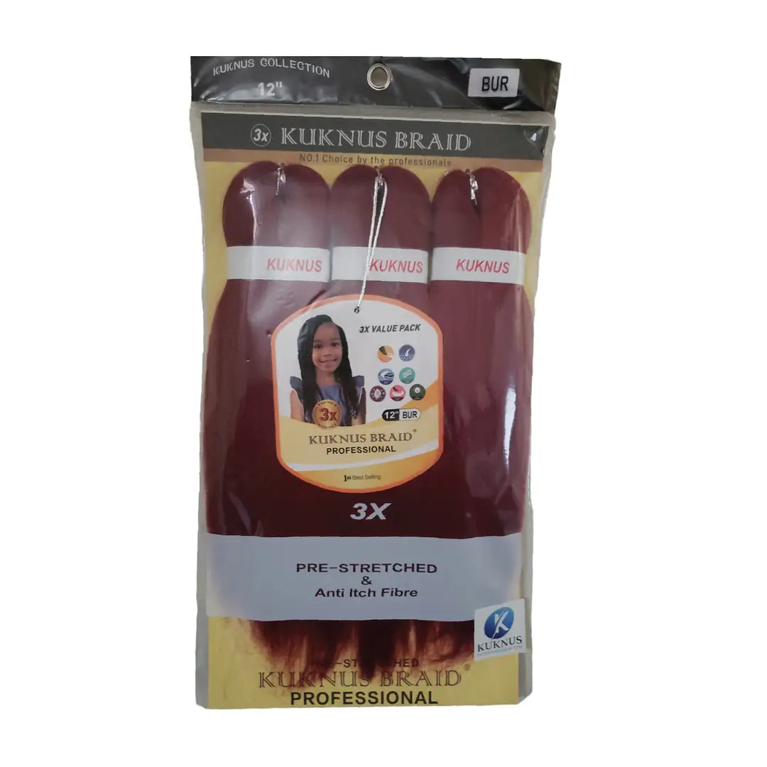 Sensationnel 3X RUWA pre-stretched braid 12"  (KIDS) x-pression