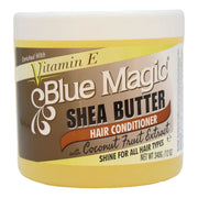 Blue Magic Shea Butter Hair conditioner with Coconut Fruit Eaxtract 12 ounce jar (340gm) x-pression