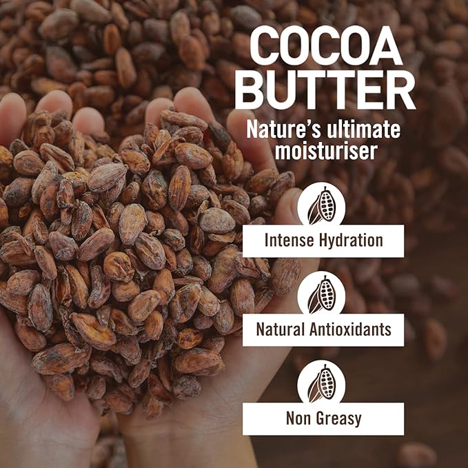 American Dream Radiance Boost Cocoa Butter Body Lotion with Lemon oil & Vitamin E, for dull & dry skin 750ml