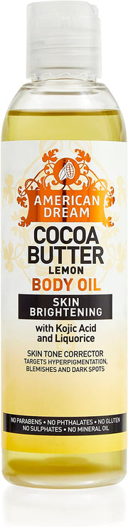 American Dream Cocoa Butter Lemon Body Oil , 200ml