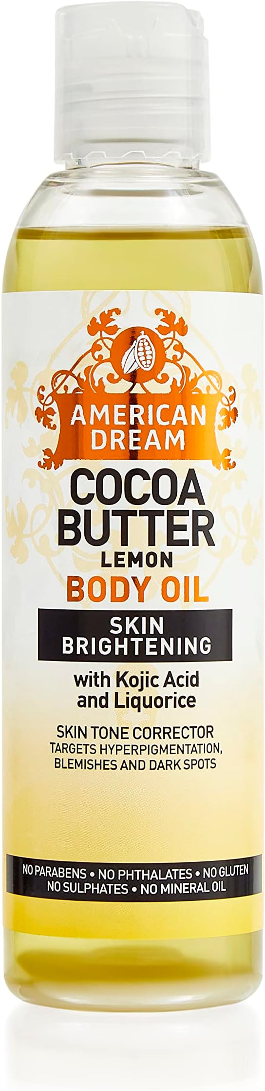 American Dream Cocoa Butter Lemon Body Oil , 200ml