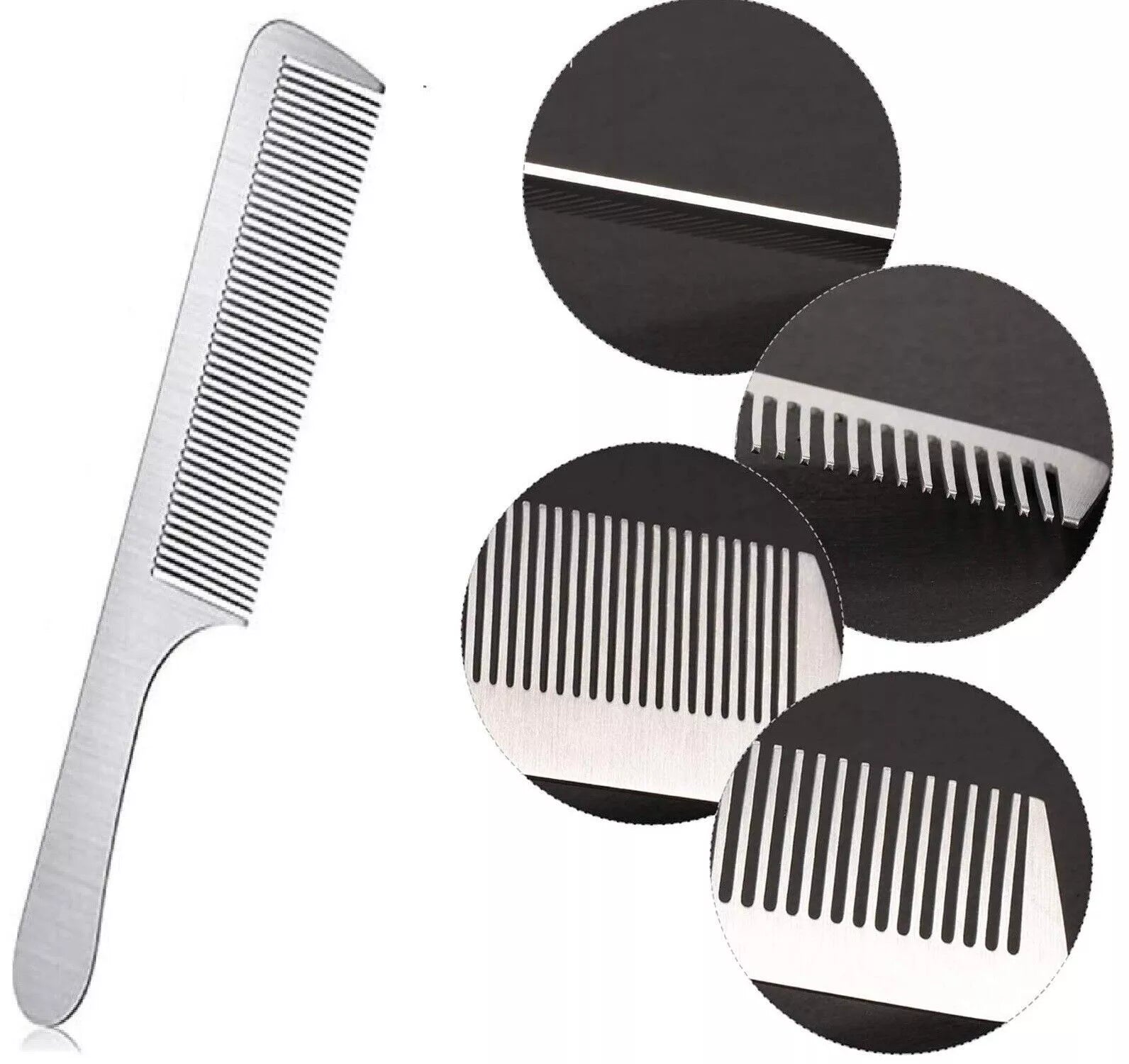 Professional Styling Barber Detangling Afro Comb Fist Metal African hair