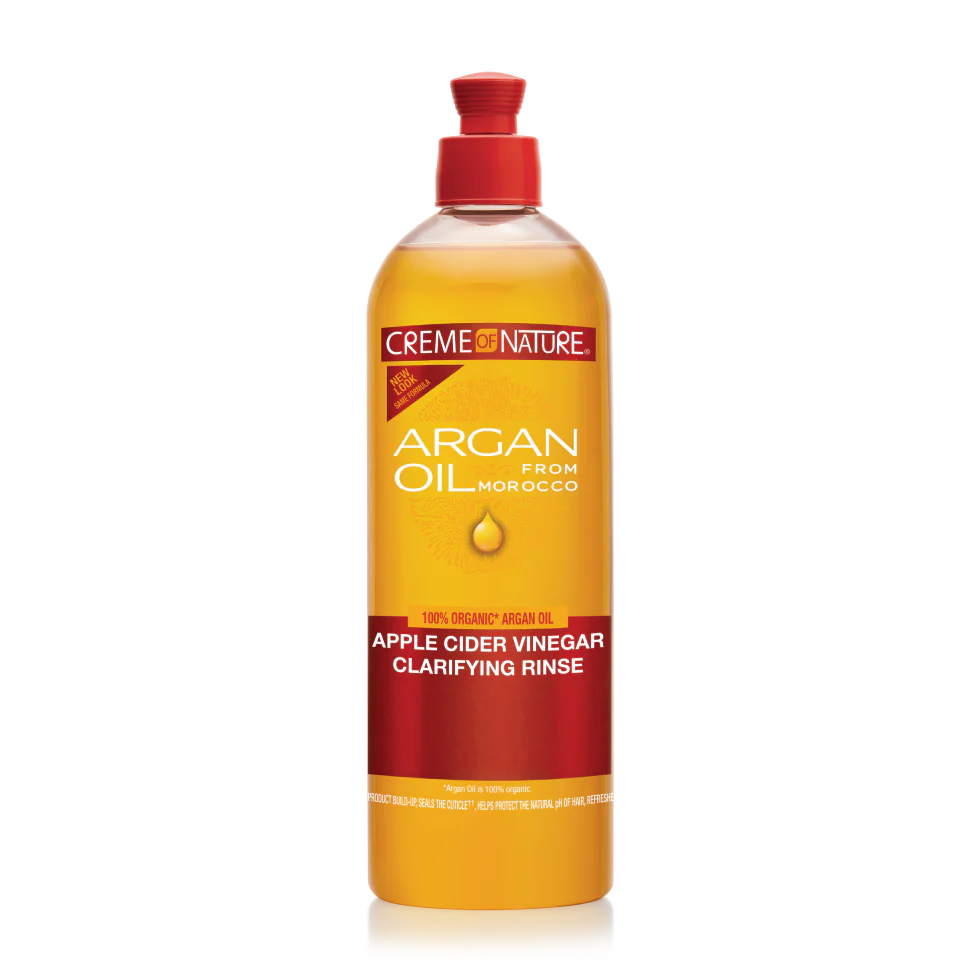 Crème Of Nature Argan Oil Apple Cider Vinegar Rinse 15.5 Ounce (460ml) x-pression