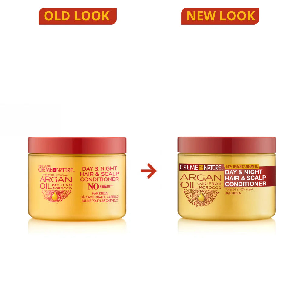 Crème of Nature Hair & Scalp Conditioner With Argan Oil, 4.76 Ounce x-pression