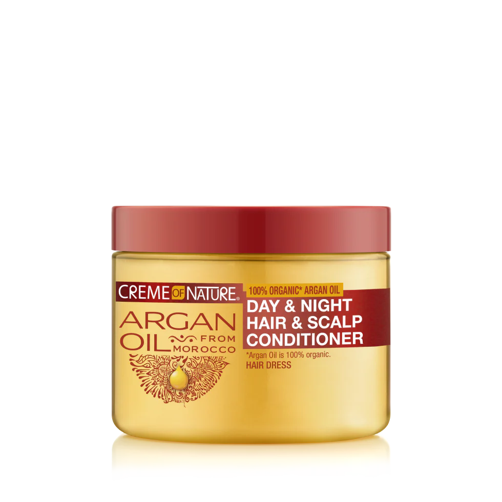 Crème of Nature Hair & Scalp Conditioner With Argan Oil, 4.76 Ounce x-pression