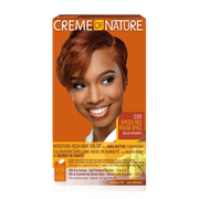 Crème of Nature Moisture Rich Hair Color Kit, C32 Spiced Red, 1 Application x-pression