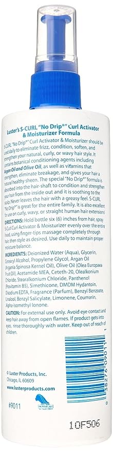 Luster's S-Curl No Drip Activator and Moisturizer x-pression
