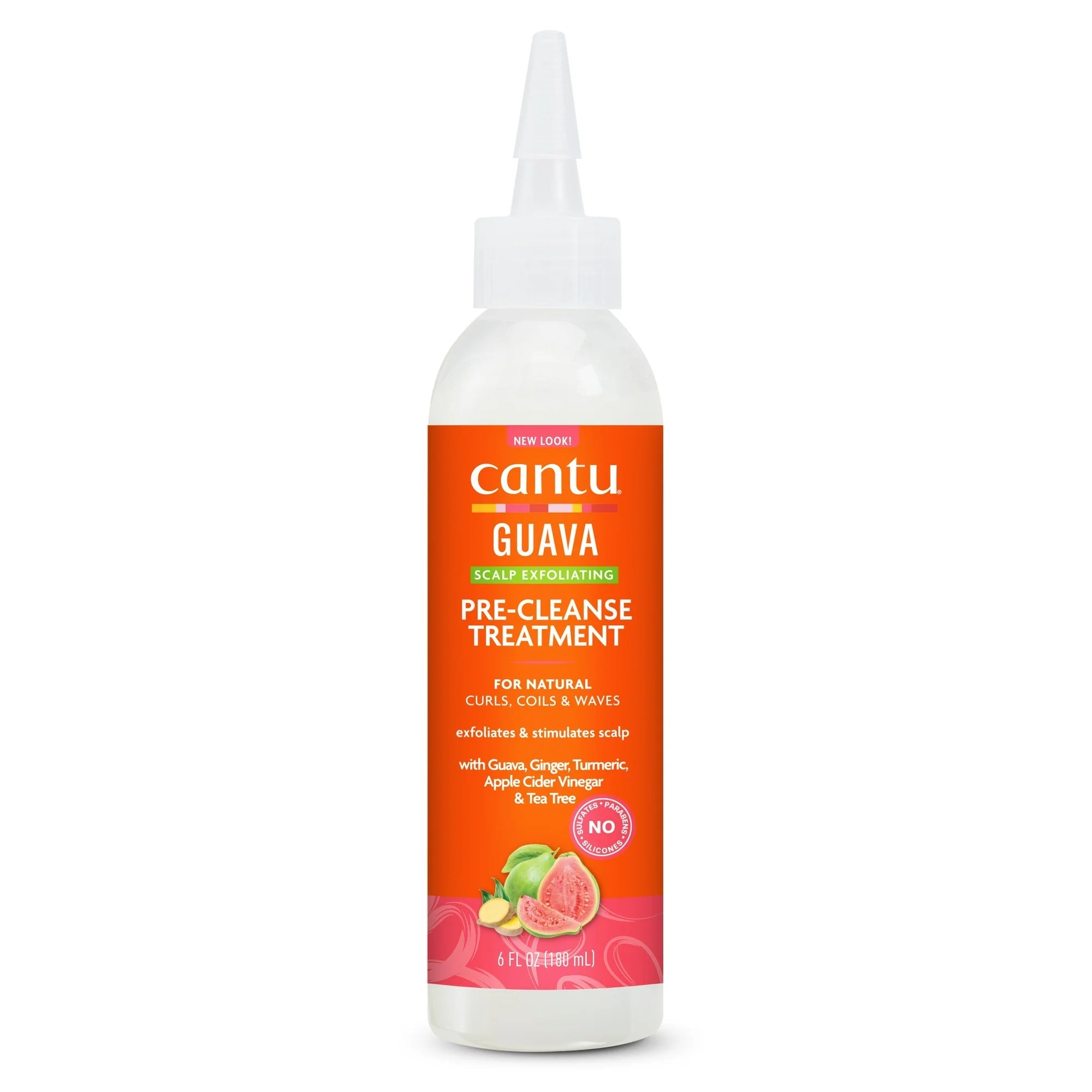 Cantu Guava & Ginger Scalp Exfoliating Pre-Cleanse Treatment, 6 fl oz x-pression