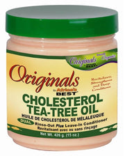 Africa's Best Originals Cholesterol Tea Tree Oil Leave In Conditioner, 15 Ounce