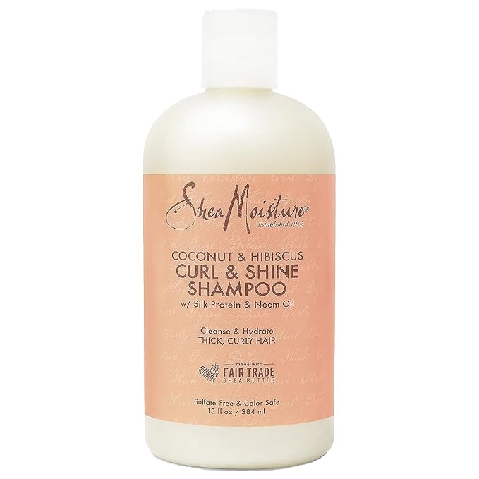 SHEA MOISTURE Coconut & Hibicus Curl & Shine Shampoo, 384 ml x-pression