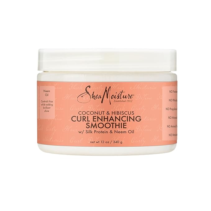 SHEA MOISTURE Coconut & Hibiscus Curl Enhancing Smoothie Cream, 340g x-pression