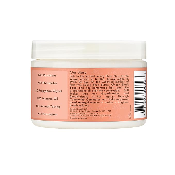 SHEA MOISTURE Coconut & Hibiscus Curl Enhancing Smoothie Cream, 340g x-pression