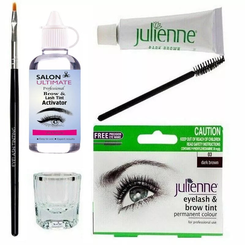 JULIENNE PROFESSIONAL EYELASH EYEBROW TINT DYE TINTING LASH BROW STRICTLY HIVE x-pression