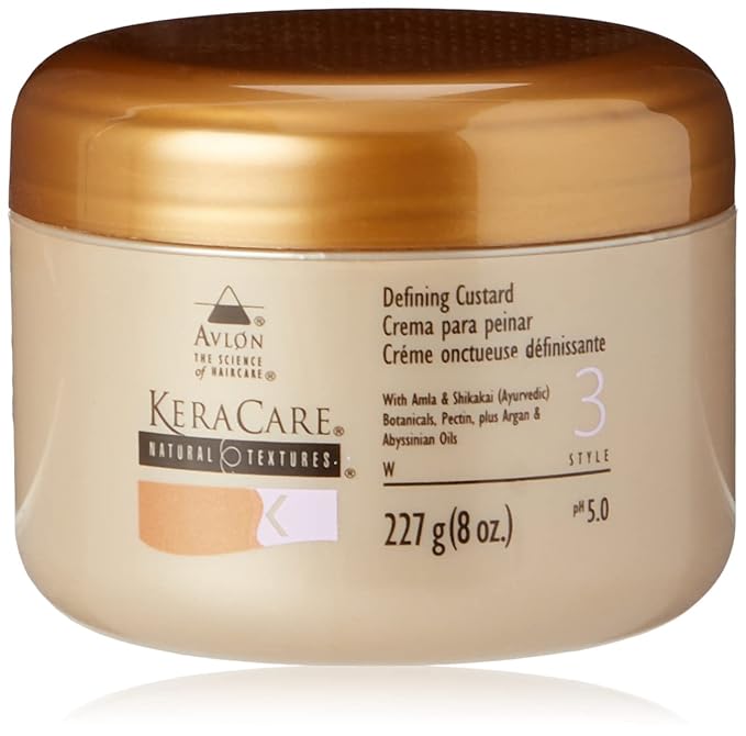 Keracare Avlon Natural Textures Defining Custard, 8 Ounce