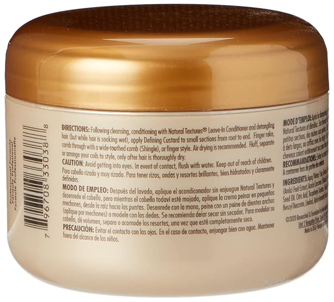 Keracare Avlon Natural Textures Defining Custard, 8 Ounce