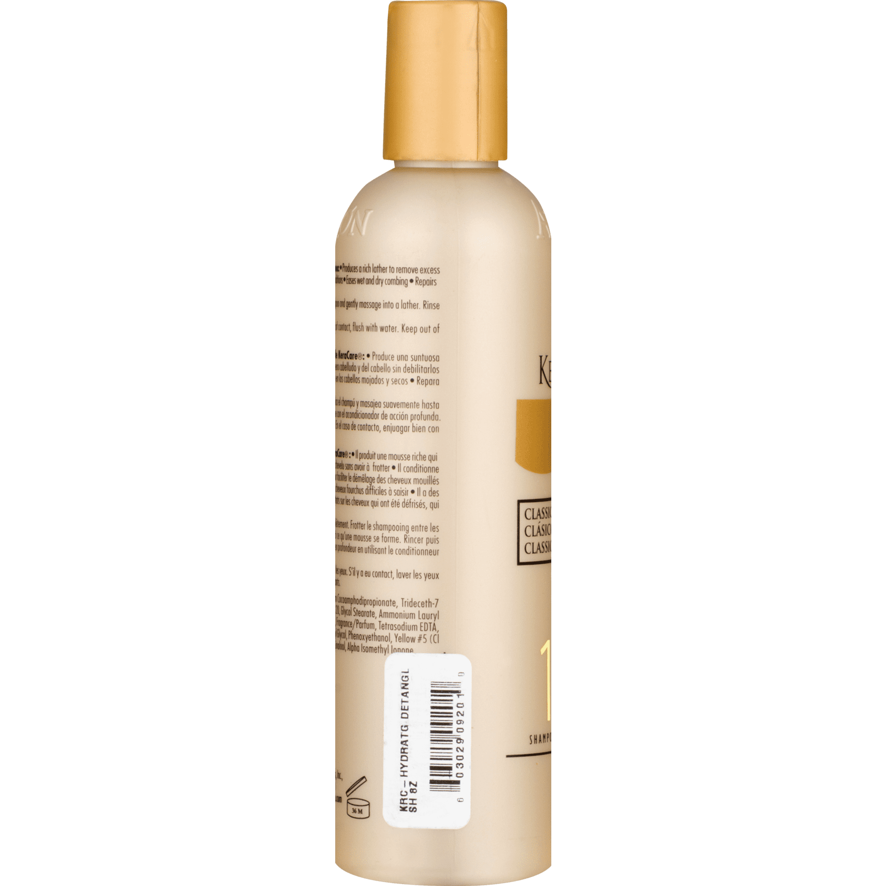 KeraCare Hydrating Detangling Shampoo 8 oz - Moisturize, Detangle and Soften Hair - Remove Excess Oil - Minimize Hair Breakage - Superior Detangling