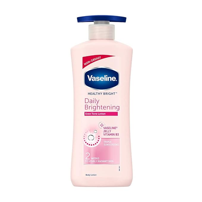 Vaseline Body Healthy Bright Daily Brightening Even tone Lotion, 600ml x-pression