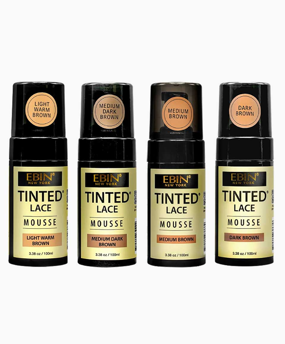 EBIN New York Tinted Lace Mousse, 3.38oz/ 100ml x-pression