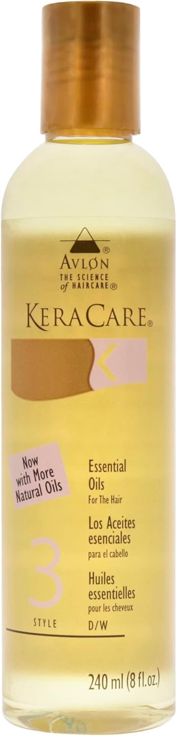 Keracare Avlon Essential Oils for Unisex Oil, 4 Ounce | 8 Ounce
