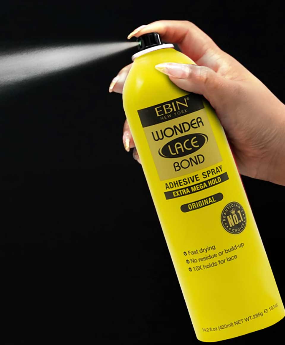 EBIN NEW YORK Wonder Lace Bond Adhesive Spray Original - Extra Mega Hold x-pression