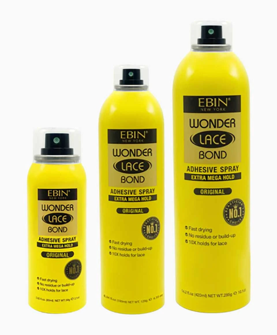 EBIN NEW YORK Wonder Lace Bond Adhesive Spray Original - Extra Mega Hold x-pression