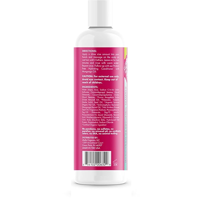 Mielle Organics Mongongo Oil Exfoliating Shampoo, 8 Ounces x-pression